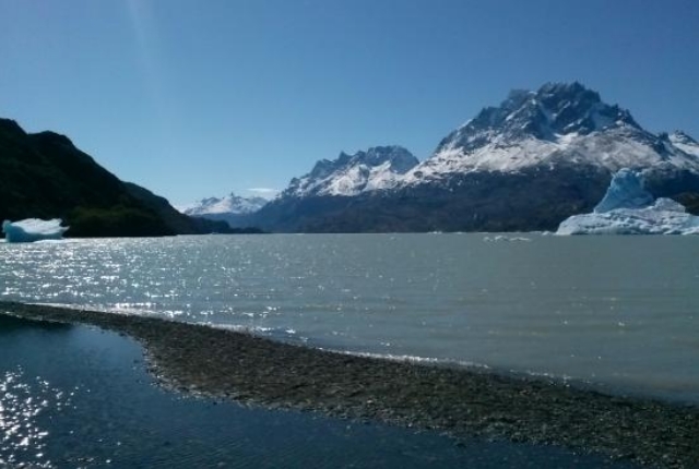Glacier gris, Puerto Natales