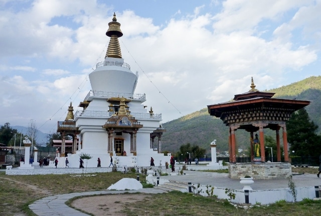 Memorial Stupa Or Chorten, Thimphu