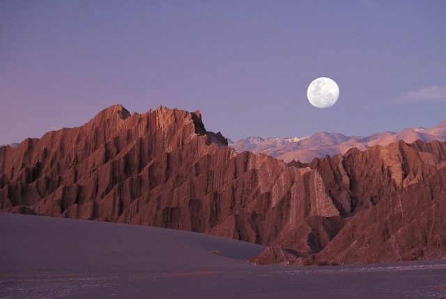 la vallée de la Lune, San Pedro de Atacama